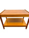 Vintage Danish Mid Century Modern Teak Two-Tier Side Table