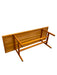 Vintage Danish Mid Century Modern White Oak Coffee Table Attributed to Berge Mogensen