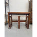Vintage Danish Modern Nesting Table With Flip Top Uk Import