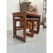 Vintage Danish Modern Nesting Table With Flip Top Uk Import