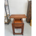 Vintage Danish Modern Nesting Table With Flip Top Uk Import