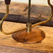 Vintage Danish Style Candle Holder With Wood Accents.(online purchase only)