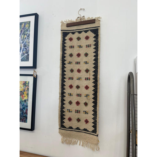 Vintage Decorative Wool Wall Hanging Tapestry. Made in Greece. (Available by online purchase only )