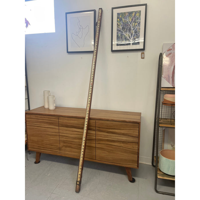 Vintage Dietzgen 13 Foot Wooden Surveyors Stick Ruler — Big