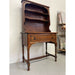 Vintage Early American Style Two Piece Hutch and Console Table.