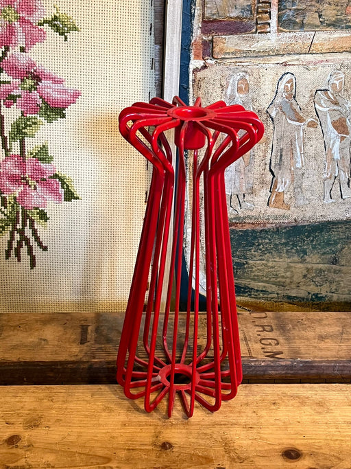 Vintage Ehlen Johansson Red Decorative Candle Holder (Online Purchase Only)