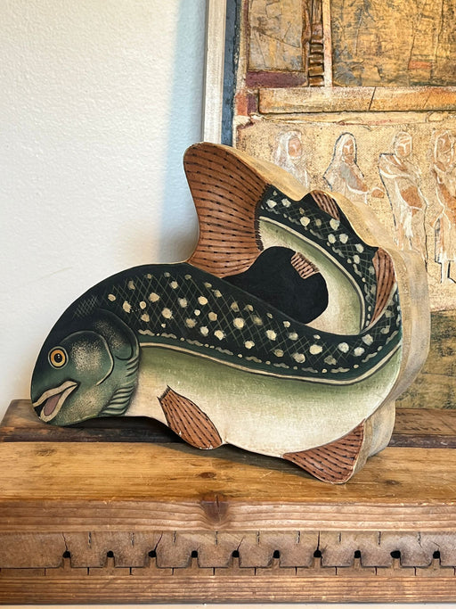 Vintage Fish Shaped Storage Box