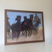Vintage Framed Abstract Painting