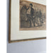 Vintage Framed Lithograph Print Titled “ Honore Daumier “
