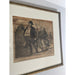 Vintage Framed Lithograph Print Titled “ Honore Daumier “
