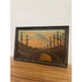 Vintage Framed Original Signed Painting of Mount Rainier