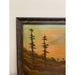 Vintage Framed Original Signed Painting of Mount Rainier