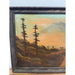 Vintage Framed Original Signed Painting of Mount Rainier