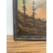 Vintage Framed Original Signed Painting of Mount Rainier