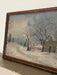 Vintage Framed Scenic Painting