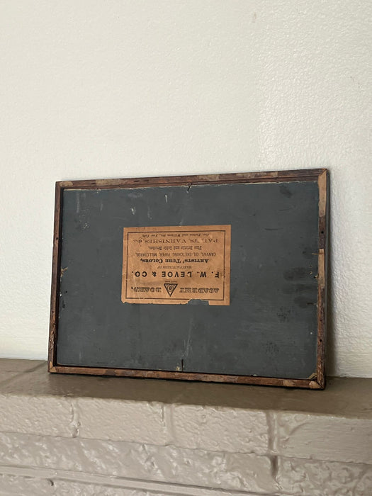 Vintage Framed Scenic Painting