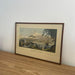 Vintage Framed Scenic Print of Quebec From Point by J Gray