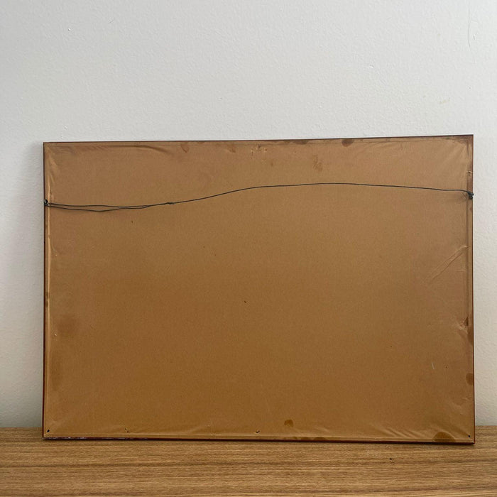 Vintage Framed Scenic Print of Quebec From Point by J Gray