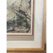 Vintage Framed Signed and Numbered Abstract Print.