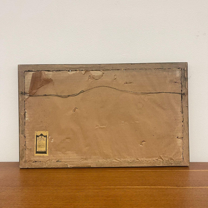 Vintage Framed Tinted Landscape Photo