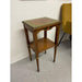 Vintage French Regency Style Side Table With Hand Painted Motif.