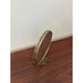 Vintage French Style Double Sided Vanity Mirror With Cherub Sculpture Stand.
