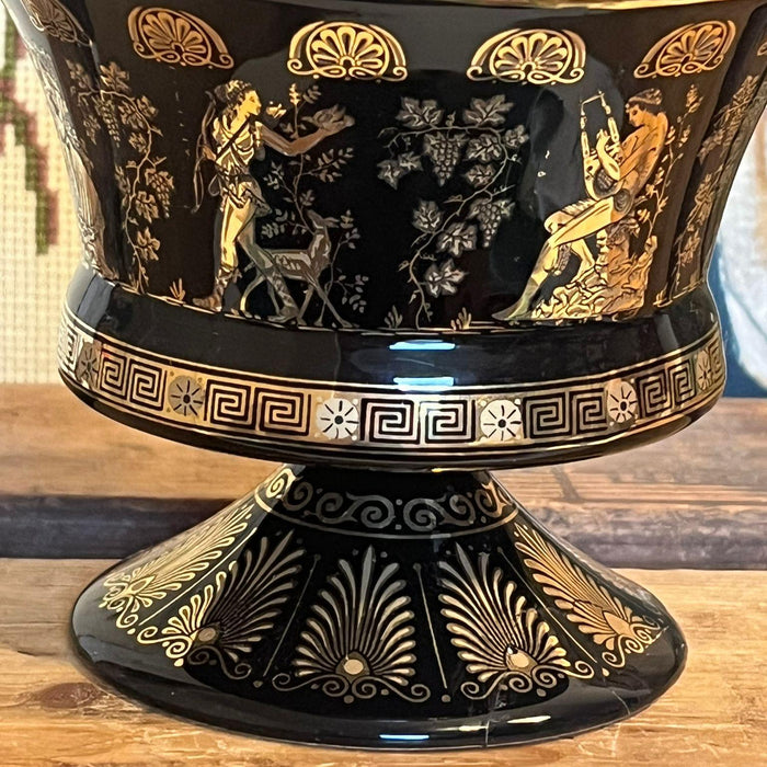 Vintage Greek Motif Candy Storage Dish ( online purchase only)