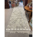 Vintage Grey and White Rug