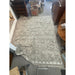 Vintage Grey and White Rug