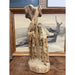 Vintage Hand Carved Giraffe Wooden Sculpture
