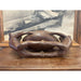 Vintage Hand Carved Wooden Bowl With Figurines.