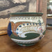 Vintage Hand Painted Ceramic Pot. Imported From Holland.