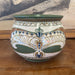Vintage Hand Painted Ceramic Pot. Imported From Holland.