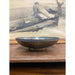 Vintage Hand Painted Raised Bowl with Ornate Peacock Motif