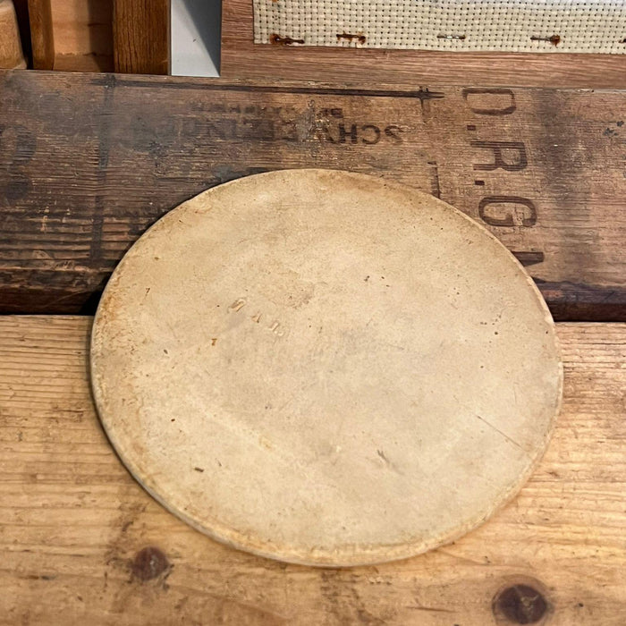 Vintage Hand Painted Round Floral Ceramic Tile Coaster.(online purchase only)