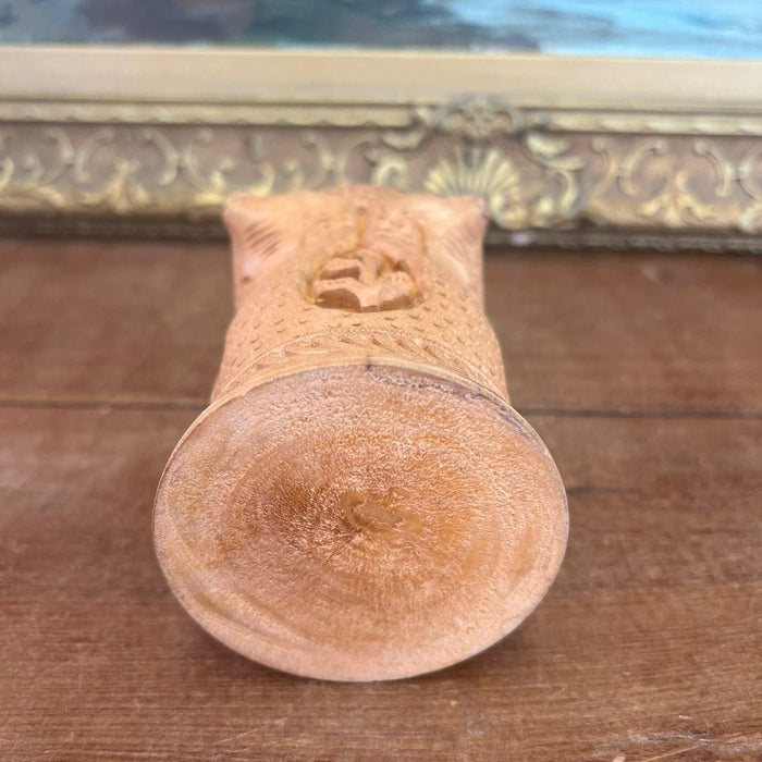 Vintage Hand carved Table/Desk Organizer. India Import.