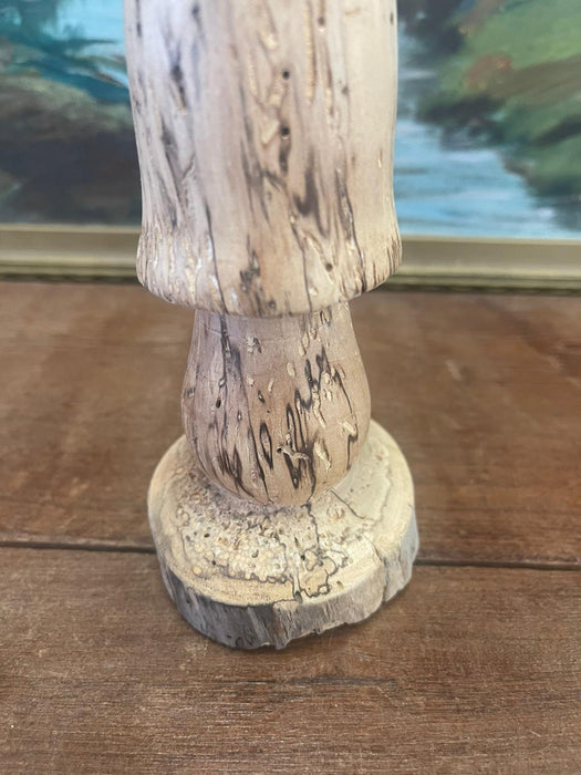 Vintage Hand carved Wooden Mushroom