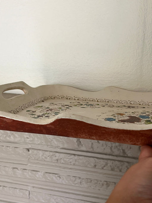 Vintage Hand painted decorative Serving Tray.( online purchase only )