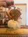 Vintage Handmade Walnut looker mask for Hanging.
