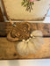 Vintage Handmade Walnut looker mask for Hanging.