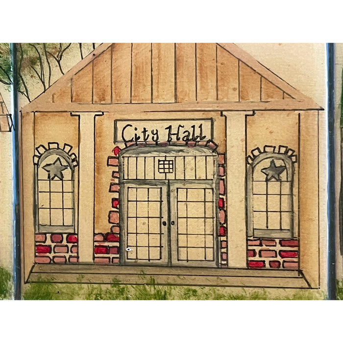 Vintage Handmade Welcome Home Sign