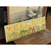 Vintage Handmade Welcome Home Sign