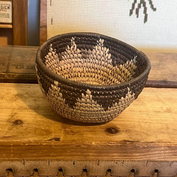 Vintage Handwoven basket.( Available by Online Purchase Only)