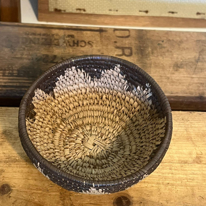 Vintage Handwoven basket.( Available by Online Purchase Only)