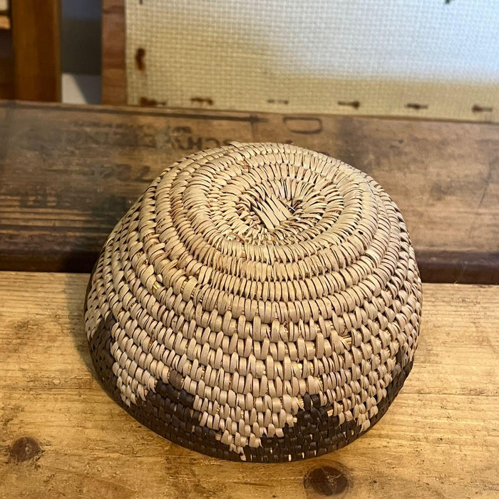 Vintage Handwoven basket.( Available by Online Purchase Only)