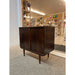 Vintage Imported Mid Century Danish Modern Rosewood Toned Cabinet.