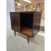 Vintage Imported Mid Century Danish Modern Rosewood Toned Cabinet.