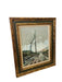 Vintage Impressionist Landscape Likely OilPainting with Ornate Frame