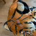 Vintage Italian Ceramic Tiger Statue Sculpture Mid Century Modern Hollywood Regency Style 1950's Stamped(Available by Online Purchase Only)