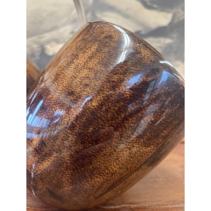 Vintage Italian Mid Century Modern Wooden Caddy Tortoiseshell Design Retro Decor Décor Brown Wood Antique Unique